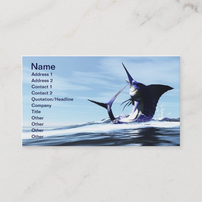 De Visita Cartão Wild Child Bu8siness (Frente)