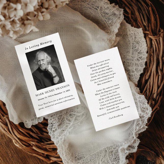 De Visita Celebração do Serviço Memorial do Cartão com fotos (Criador carregado)