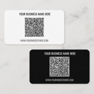 De Visita Código QR Nome da empresa Informações sobre Cartão