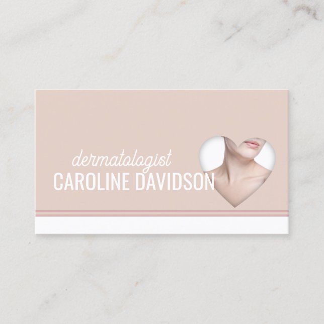 De Visita Dermatologista - Cartão Simples para o Médico da P (Frente)