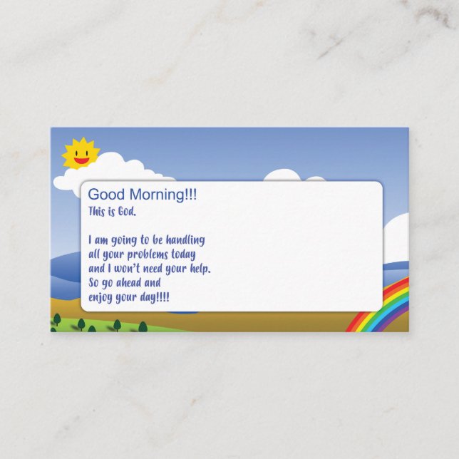 De Visita Este é vale do cartão e do abraço do deus (Frente)