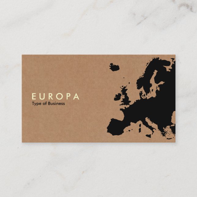 De Visita EUROPA - Cartão (Frente)