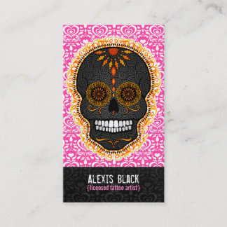 De Visita Feliz Muertos - cartão feito sob encomenda do