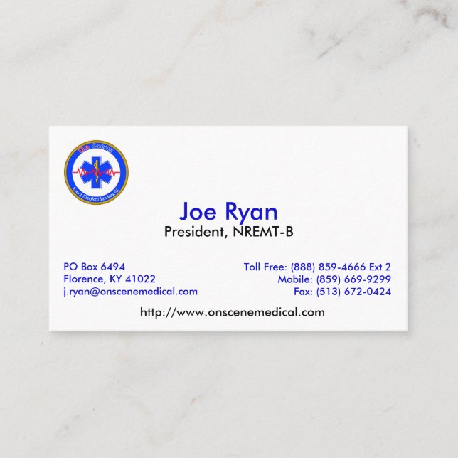 De Visita JÚNIOR no mesmo sítio do cartão (Frente)