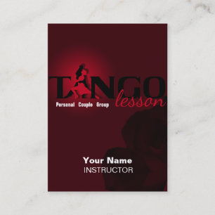 De Visita Lição Tango - Negócios-, Agendamento-, Cartão 