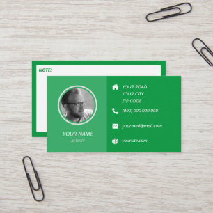 De Visita Logótipo personalizado, ícones modernos e cartão d