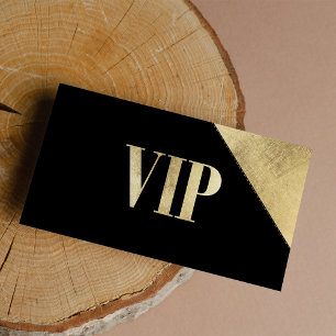 De Visita Membro do clube do cartão VIP para glam preto geom