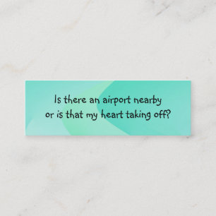 De Visita Mini Pegare a linha cartão da introdução