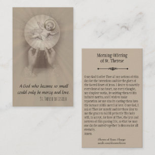 De Visita Oferecimento da manhã do cartão santamente da