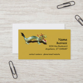 De Visita Ônibus. Cartão - Dragão