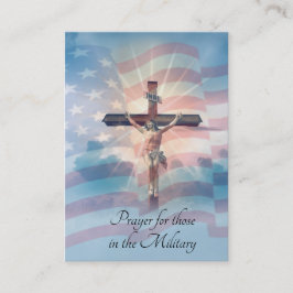 De Visita Oração para aqueles no cartão santamente do