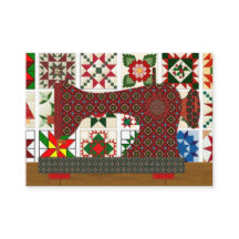 Quilter / Cartão Seamstress - SRF