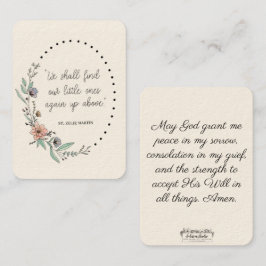 De Visita Rua. Zelie Martin Consolation Misriage - Cartão Sa