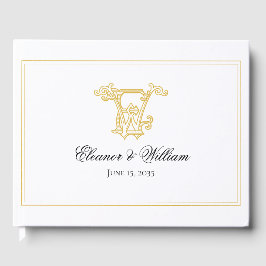 De Visitas CORES EDITÁVEIS NÓS Monograma EW Monograma Livro C