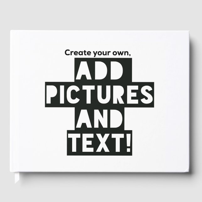 De Visitas Faça um LIVRO CONVIDADO - Carregue fotos e texto! (Frente)