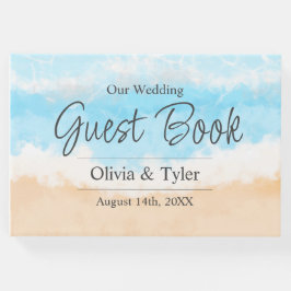 De Visitas Livro Convidado das Ondas Costeiras do Oceano