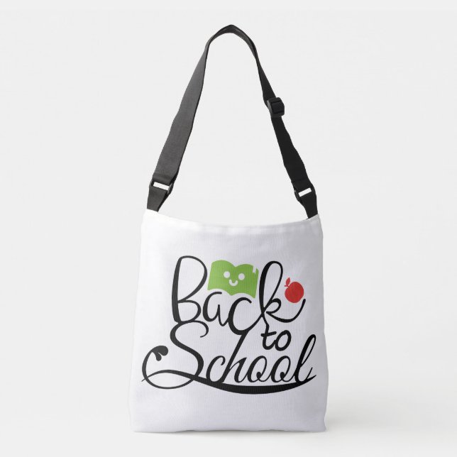 De Volta À Bolsa De Tote Da Escola (Frente)