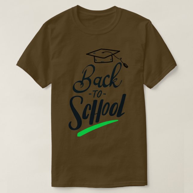 De volta à camisa da escola (Frente do Design)