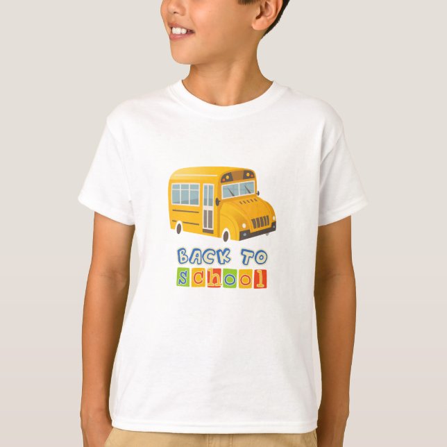 De volta à camiseta escolar (Frente)