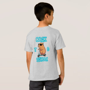 De volta à camiseta escolar com Urso Maravilha
