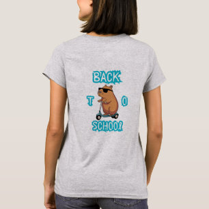 De volta à camiseta escolar com Urso Maravilha