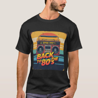 De volta à camiseta Gen X Boombox dos anos 80