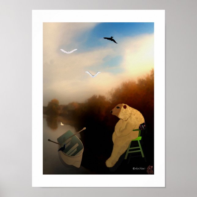 De volta à criativa Poster design da Nature LeeMar (Frente)