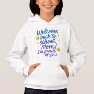 De volta à escola mãe orgulhosa - Hoodie