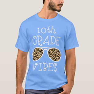 De Volta À Escola No 10º Ano Vibes Camisa Primeiro