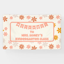 De volta à escola Professora Boho Retro