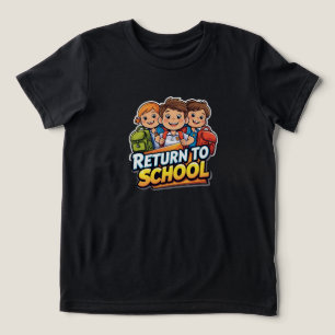 De volta à escola Vibes T-Shirt - Primeiro dia pro