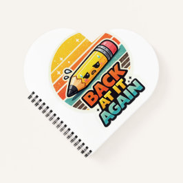 De Volta a Isso Novamente Lápis Engraçado Design E