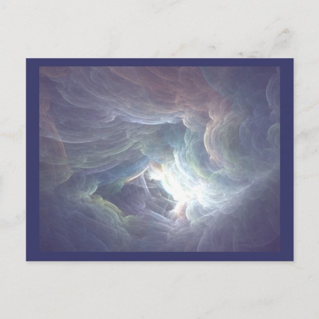 DE VOLTA À LUZ Cartão de Colecionador de Artista (Frente)