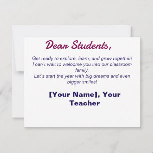 De volta à placa plana escolar - Deixe a aventura 