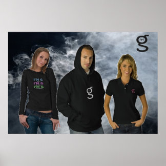 De volta a preto - Poster do I'm G Clothing