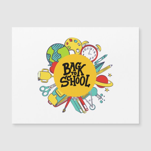 De volta ao dia da escola Presentes engraçados par (Frente)