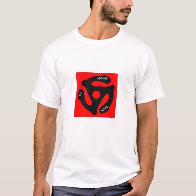 De volta ao mono vermelho da camisa de 45 (Frente)