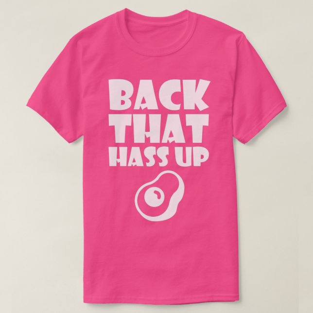 De Volta Que Tem A Camisa Avocado (Frente do Design)