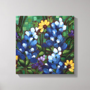 De "Wildflowers Texas - impressão das canvas dos
