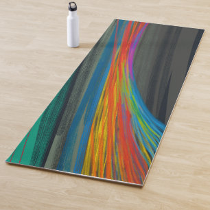 De Yoga Ioga, Pilatos e tapete aeróbico com todas as cores