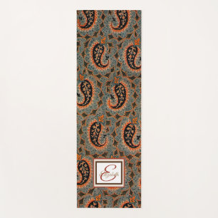 De Yoga Oriental, Tapete Persa Paisley Monograma