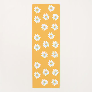 De Yoga tapete amarelo brilhante