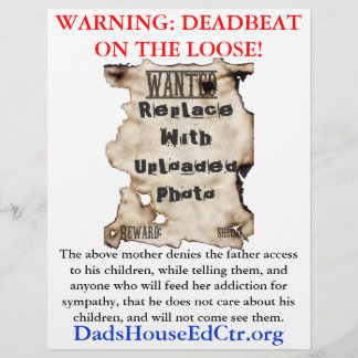 Deadbeat Mãe Flyer