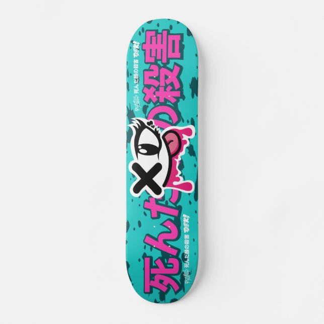 Deadface Killin! Girl Face Skateboard  (Frente)