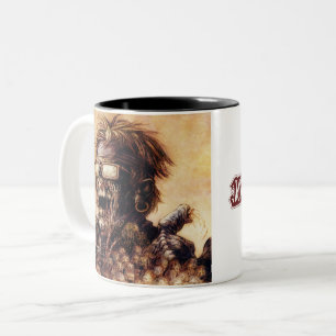 Deadworld Requiem Zombie caneca de café