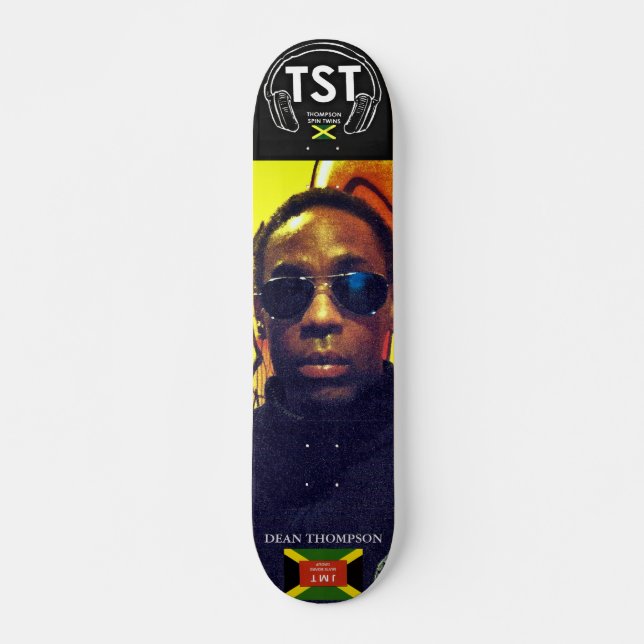 DEAN THOMPSON JMT 7, 3/4", skateboard Deck (Frente)