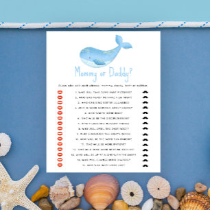 Debaixo do mar - chá de bebê do papai ou da mamãe