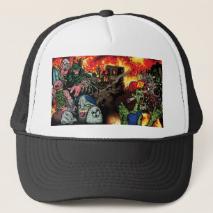 Debulha como um Maniac - boné do camionista com a