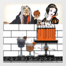 decalque de maçã venenosa branca de neve das Hallo