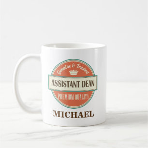 Decano assistente Personalized Escritório Caneca